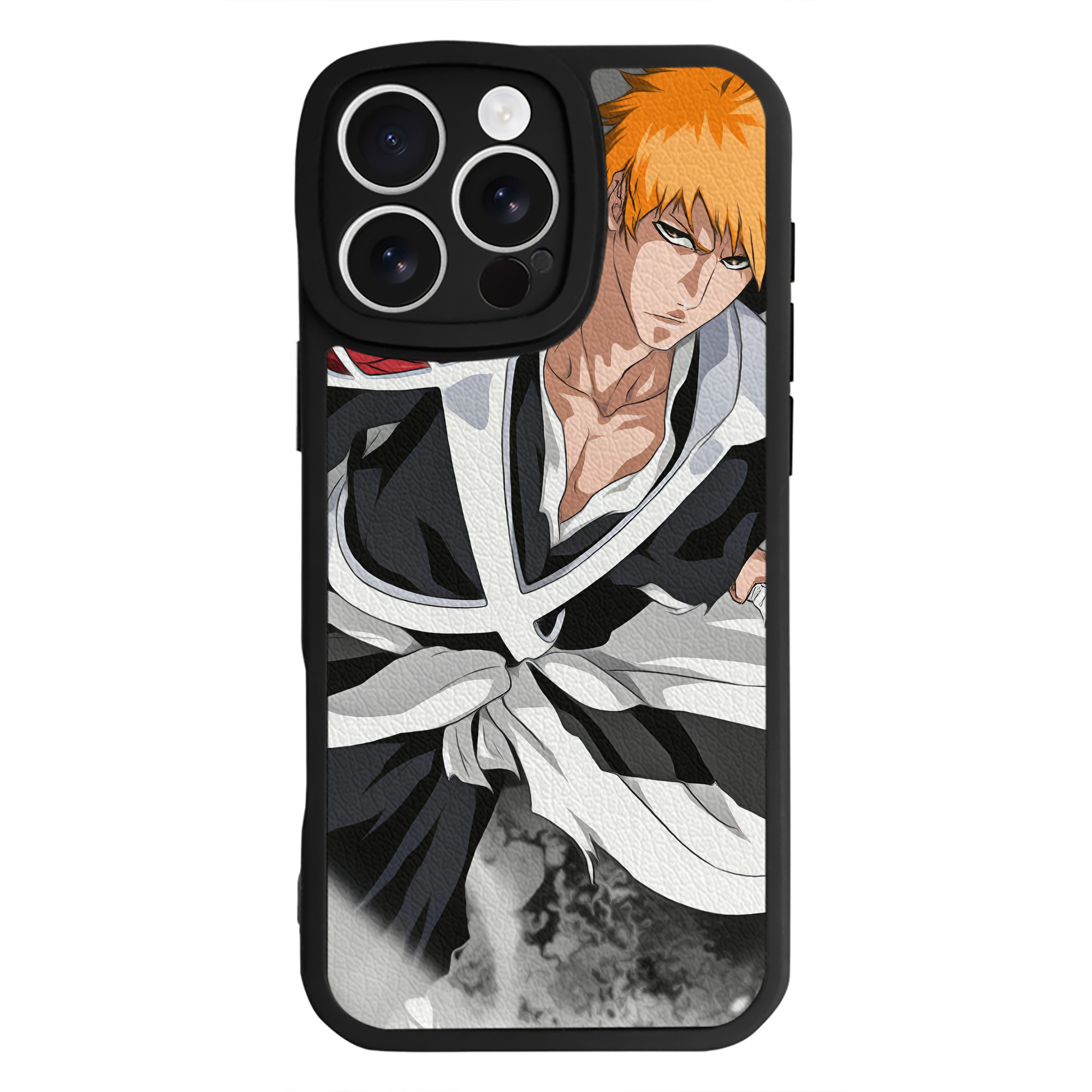 （画像用） ブリーチ BLEACH 【iPhone 16シリーズ対応】シリコンスマホケース（レザー調） 材質：シリコン